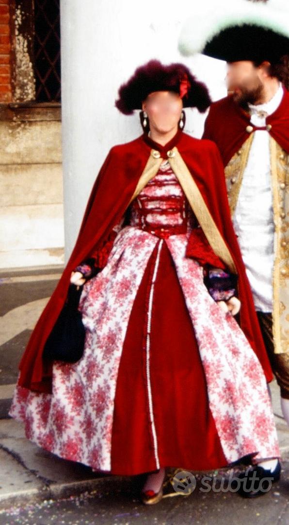 vestito di carnevale adulta donna 700 veneziano