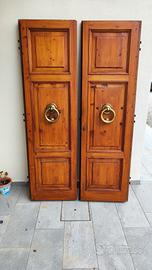 Porta/Portone in ciliegio 