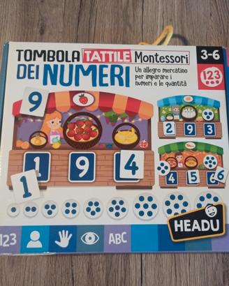 Montessori Tombola dei numeri 