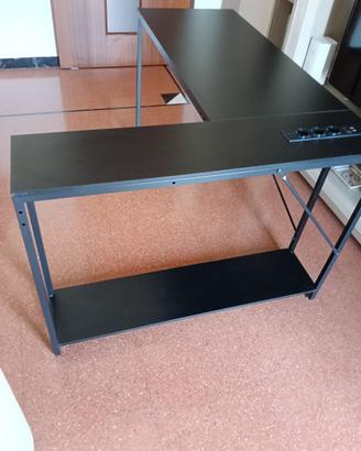 Scrivania Gaming Angolare a Forma di L