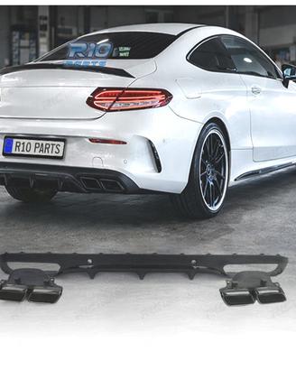 DIFFUSORE MERCEDES CLASSE C C205 COUPÉ 15-18 LOOK 