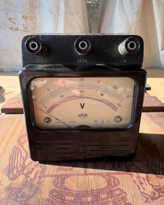 Voltmetro d'epoca SAFAR
