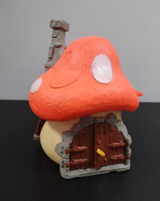 Casa dei puffi grande - giocattoli anni 80