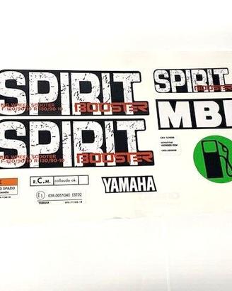 MBK Booster Spirit 50 1997 KIT ADESIVI BLU AUFKLEB