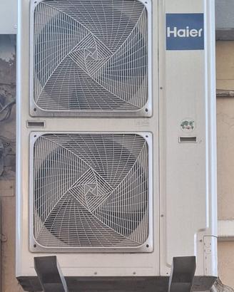 impianto di climatizzazione con ricircolo.