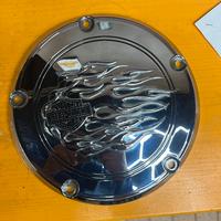 Cover frizione cromata harley davidson