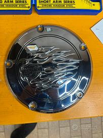 Cover frizione cromata harley davidson