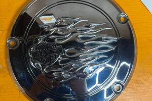 Cover frizione cromata harley davidson