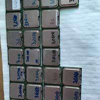 22 Processori CPU socket 775 da 2,8 Ghz a 3,4Ghz