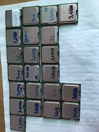 22 Processori CPU socket 775 da 2,8 Ghz a 3,4Ghz