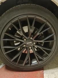 Cerchi il lega r19 Mak+gomme