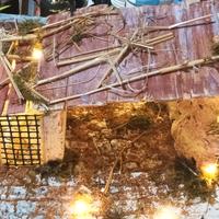 presepe capanna più pollaio