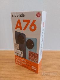 Cellulare nuovo ZTE BladeA76 5G, 128GB ROM,8GB RAM