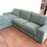 Kivik Ikea divano due posti+chaise long