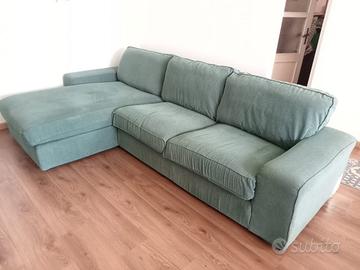 Kivik Ikea divano due posti+chaise long