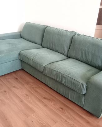 Kivik Ikea divano due posti+chaise long