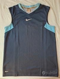 Nike Canottiera Uomo Team Basketball Blu