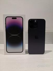 📱iPhone 14 Pro Max Deep Purple 128GB con accessori