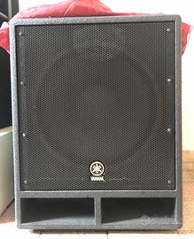 Subwoofer attivo per dj yamaha SW500 professionale