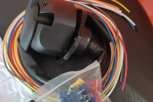 Cablaggio elettrico 13 poli carrellino moto