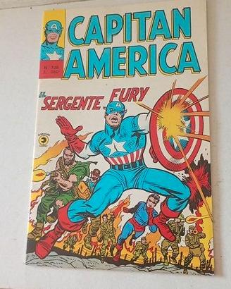 Capitan America 105 CORNO Il Sergente Fury