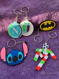 Portachiavi stampanti in 3D- personalizzabili