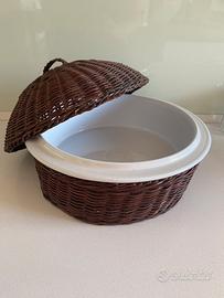 Cestino Porta pane vintage Mulino Bianco anni 90