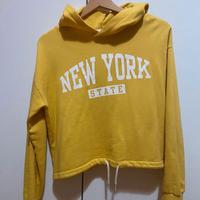 Felpa H&M gialla corta