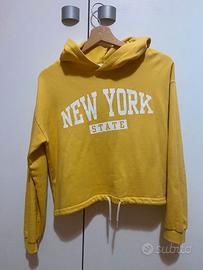 Felpa H&M gialla corta