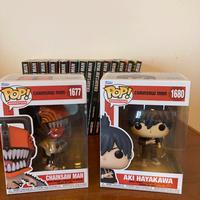 FunkoPop Chainsaw Man e Aki Hayakawa