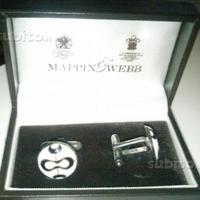 Gemelli Argento 925 raffiguranti pallone Berlno'06
