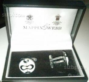 Gemelli Argento 925 raffiguranti pallone Berlno'06