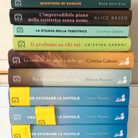 9 romanzi di autrici italiane edizioni Garzanti