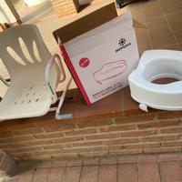 Rialzo water 14cm e sedia per vasca disabili