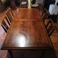 Tavolo in legno 4 sedie