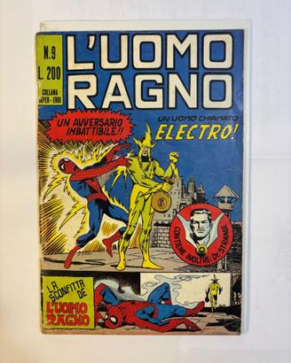 L'Uomo Ragno n.9 - Editoriale Corno, 20/08/1970 - 