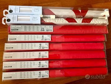 Tende IKEA - Rosse e Bianco/Rosso