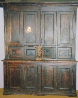 LIBRERIA PIEMONTESE IN NOCE MASSELLO,EPOCA 700