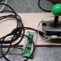 Mobile arcade + joystick controller usb