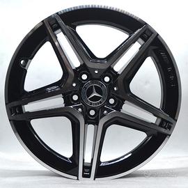 1 cerchio lega mercedes classe a b cla r18 ls6369