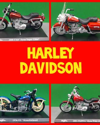 1:18 Maisto Moto Harley davidson