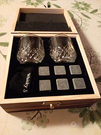 set whisky da degustazione cofanetto in legno 