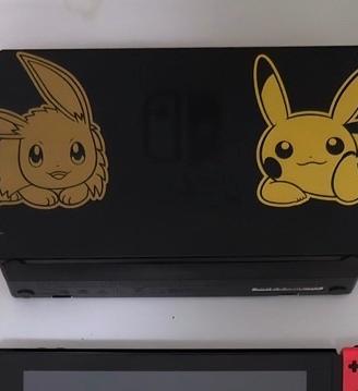 Nintendo Switch Dock Let’s Go Pikachu Eevee