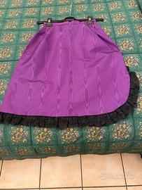 Gonna taffetà mouret