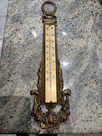 Termometro da muro parete in ottone/bronzo