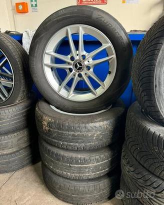 Cerchi Mercedes + gomme 205/60R16
