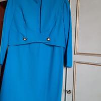Abito vintage sartoria anni '60 con giacchino