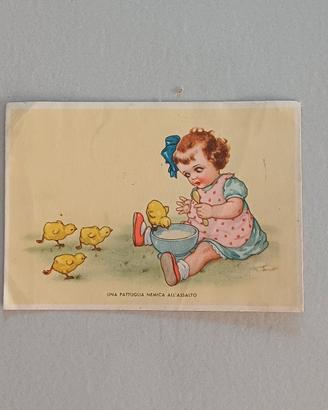 Cartolina d'epoca illustrata 1942 -