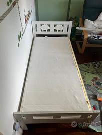 Lettino Kritter + materasso (Ikea)