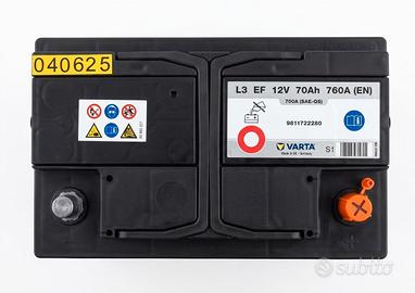 batteria auto start stop 